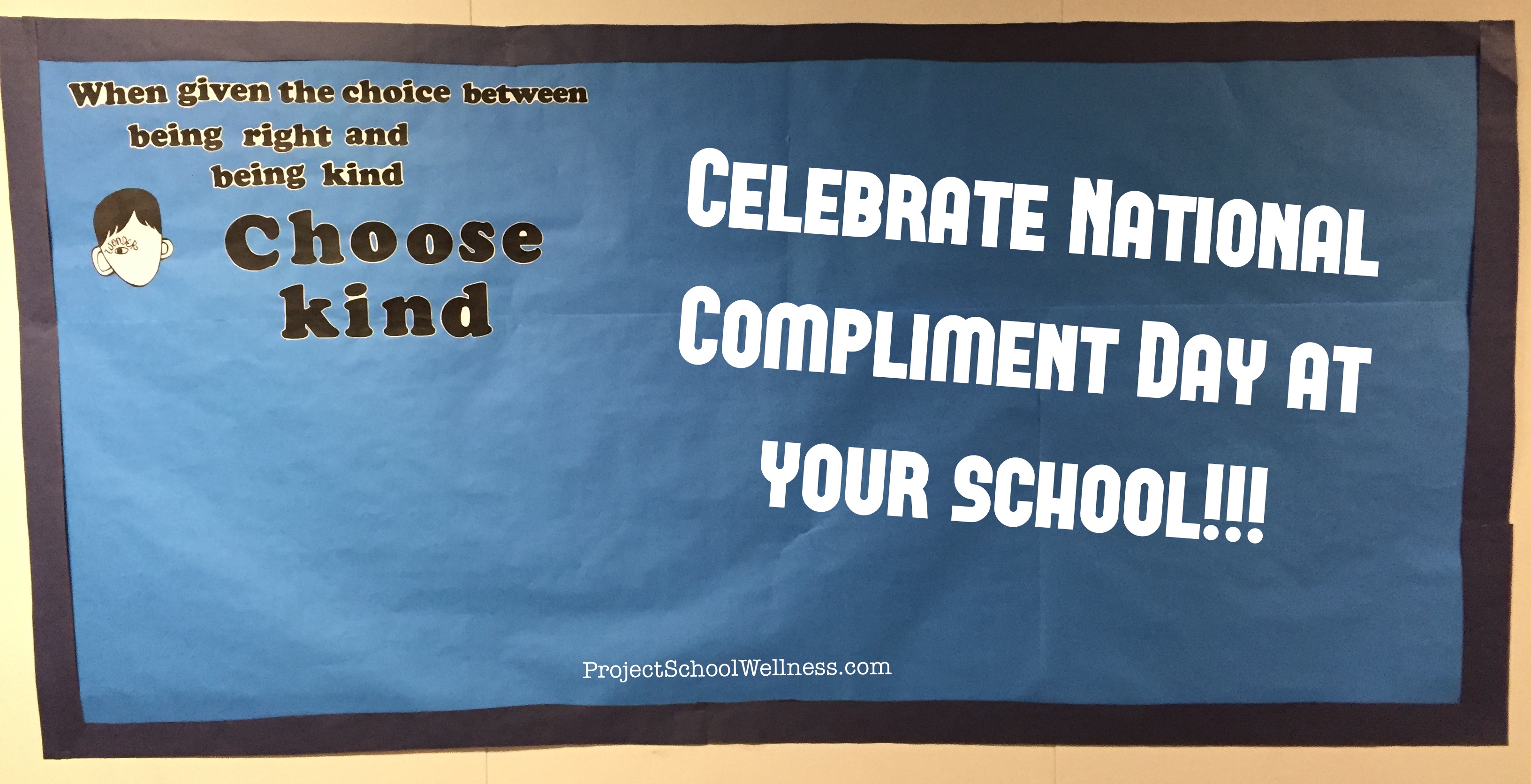 National Compliment Day! Project School Wellness