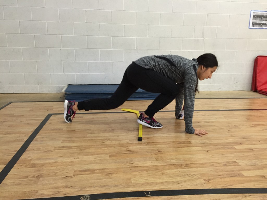 Hockey Fitness Activity, Hockey Workout - Mountain Climbers