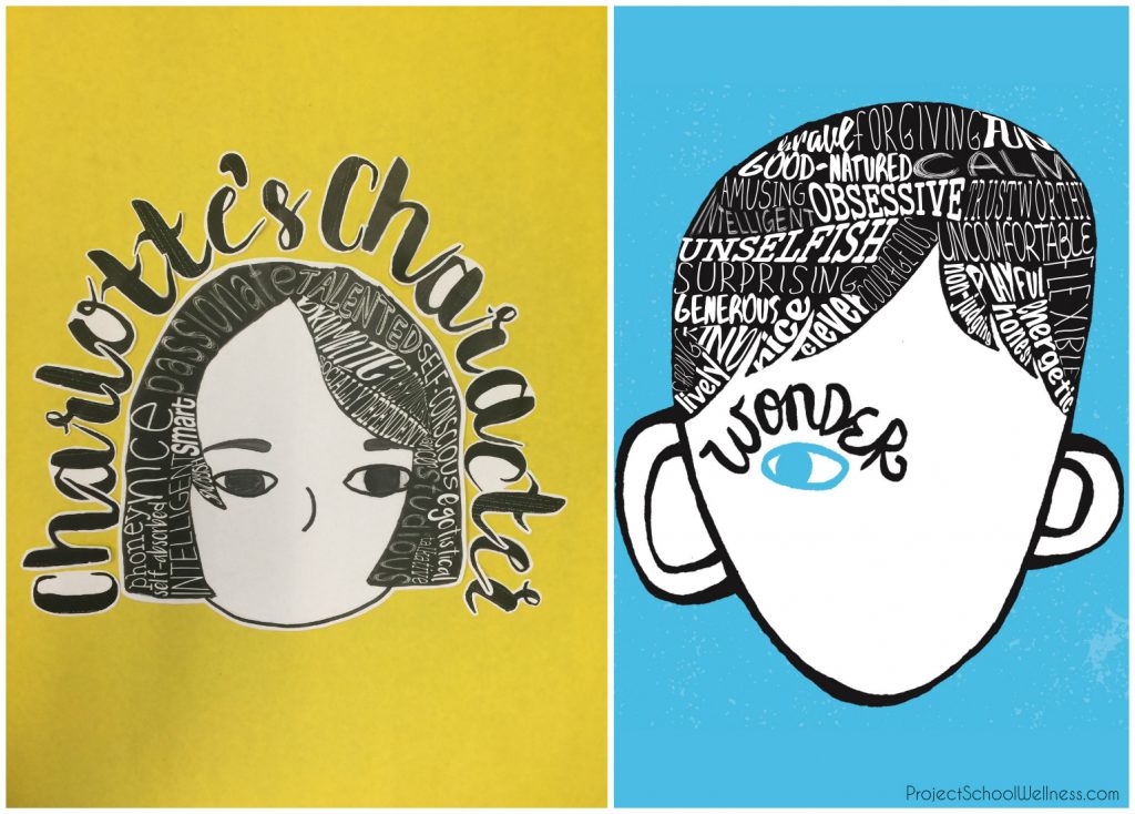 auggies-face-wonder, Wonder Lesson Plans, Wonder by R.J. Palacio