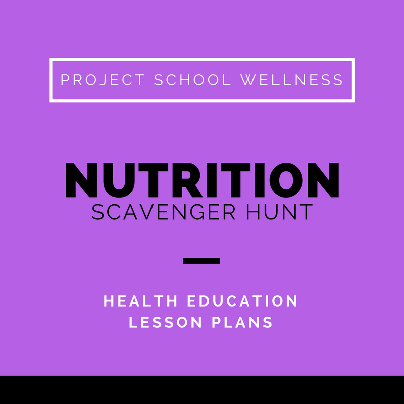 Teach students about nutrition with this engaging scavenger hunt! As students search for clues, they will be introduced to the 12 fundamental nutrition concepts! Your students will never eat the same again after discovery the value and importance of a balanced, health diet. Don't wait to download this health and PE must have!