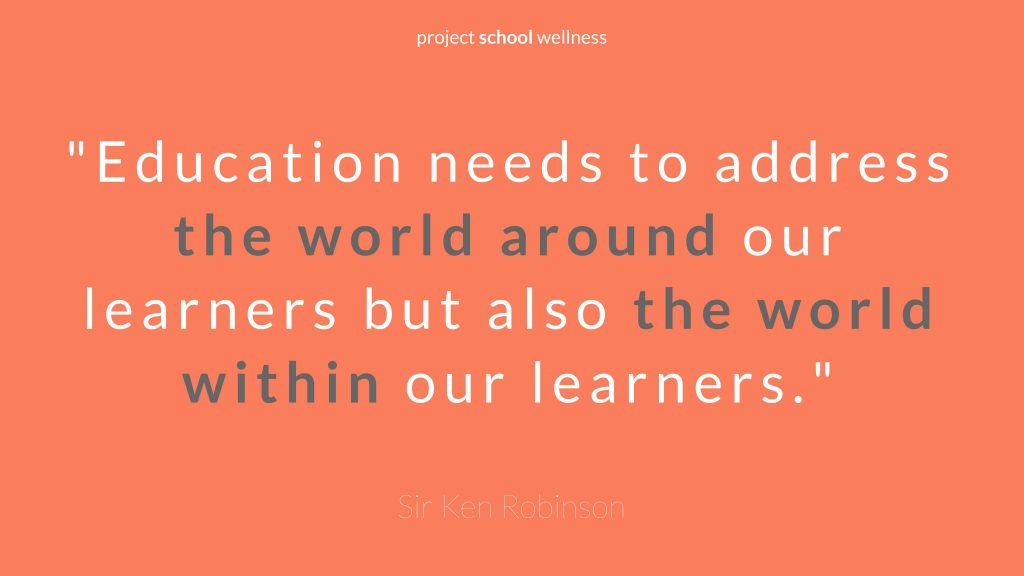 Sir Ken Robinson Education Revolution - 5 Sir Ken Robinson quotes to transform your classroom by Project School Wellness
