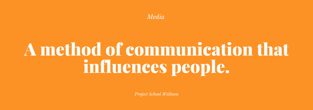 Teach students how to think critically about the media messages they consume. Media Audit - a free resource and lesson plan for Middle School Teachers from Project School Wellness.