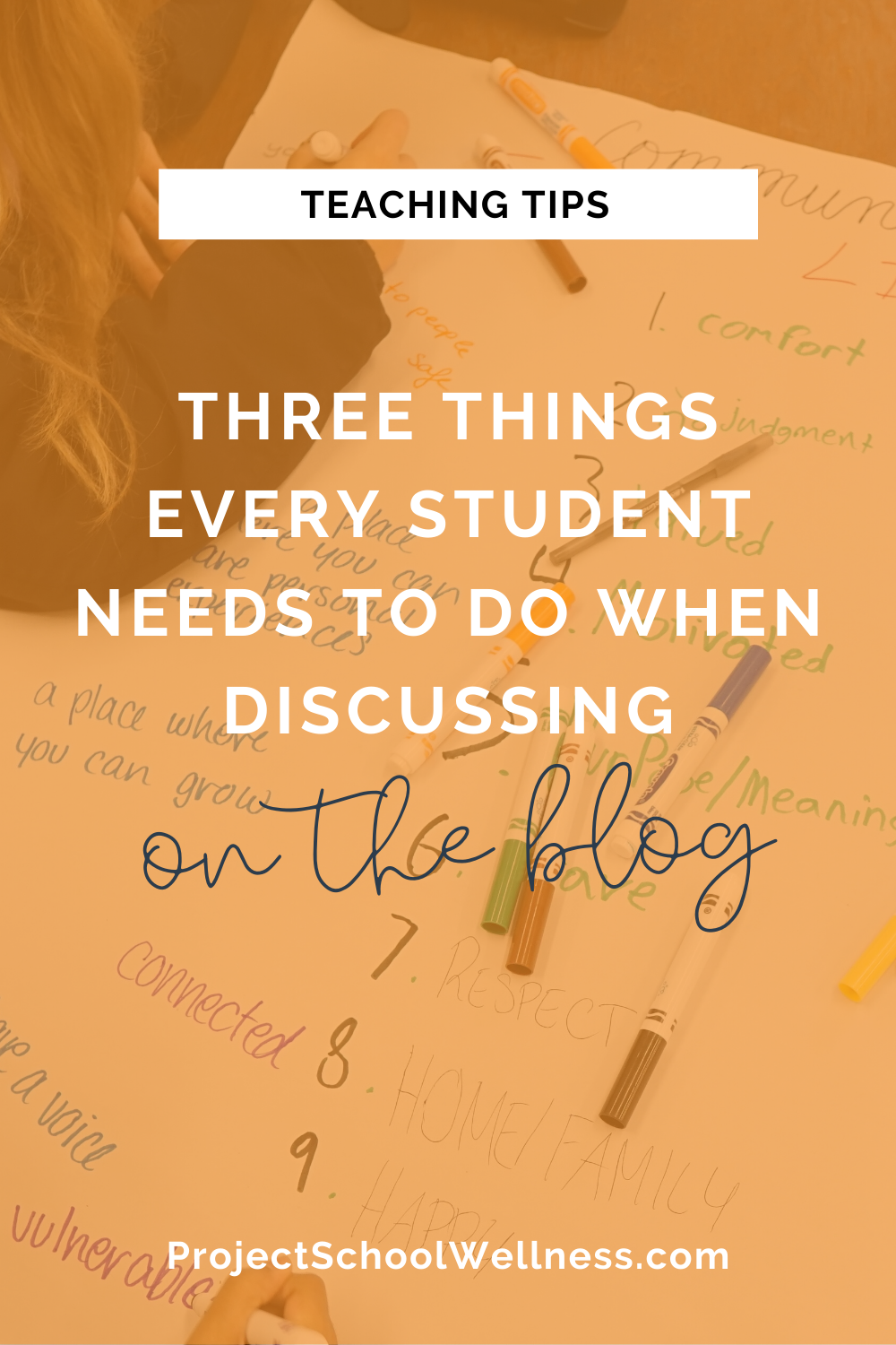 Health Education Blog - Three things EVERY students need to do when discussion - Teaching tips for better classroom discussion - Project School Wellness Health Education Blog - Three things EVERY students need to do when discussion - Teaching tips for better classroom discussion - Project School Wellness