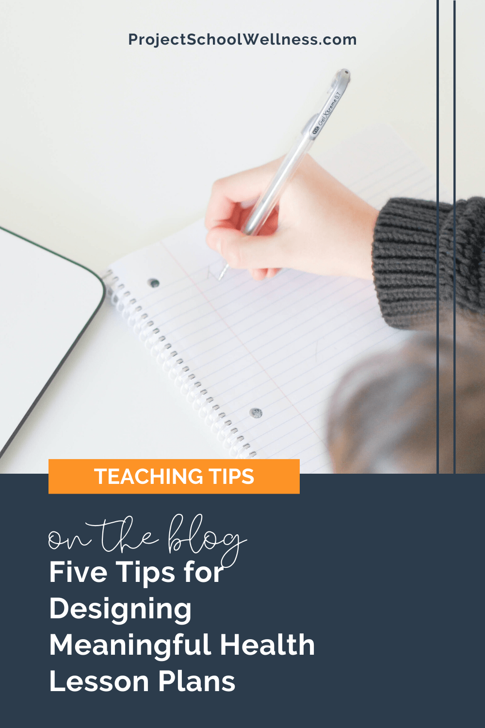 Health Teaching Tips - Five Tips for Designing Meaningful Health lesson Plans - Tips from Janelle of Project School Wellness