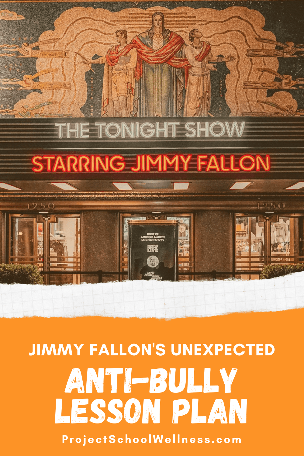 Jimmy Fallon's Unexpected Anti-Bully Lesson Plan - A quick and easy lesson on bullying and building an anti-bully school culture Jimmy Fallon's Unexpected Anti-Bully Lesson Plan - A quick and easy lesson on bullying and building an anti-bully school culture