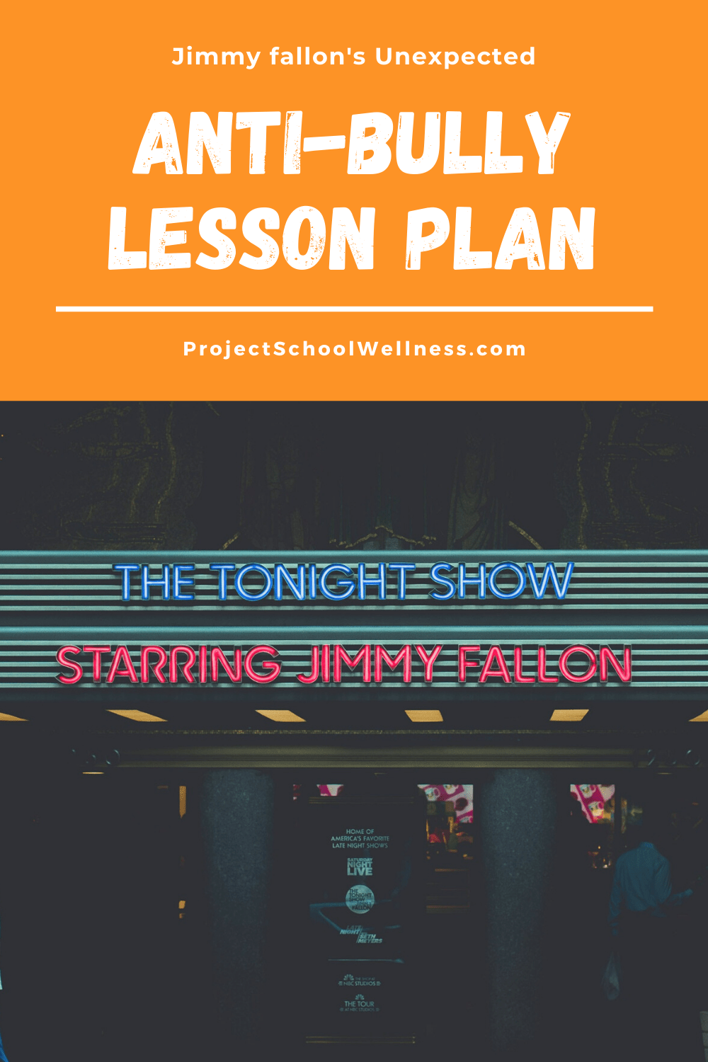 Jimmy Fallon's Unexpected Anti-Bully Lesson Plan - A quick and easy lesson on bullying and building an anti-bully school culture Jimmy Fallon's Unexpected Anti-Bully Lesson Plan - A quick and easy lesson on bullying and building an anti-bully school culture