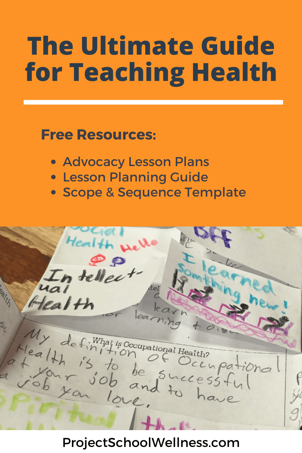 The Ultimate Guide for Teaching Health, everything you need to know about teaching comprehension, skills-based health education. - A Project School Wellness skills-based health resources. Download free advocacy lesson plans, a skills-based health lesson planning template, and health education scope and sequence template