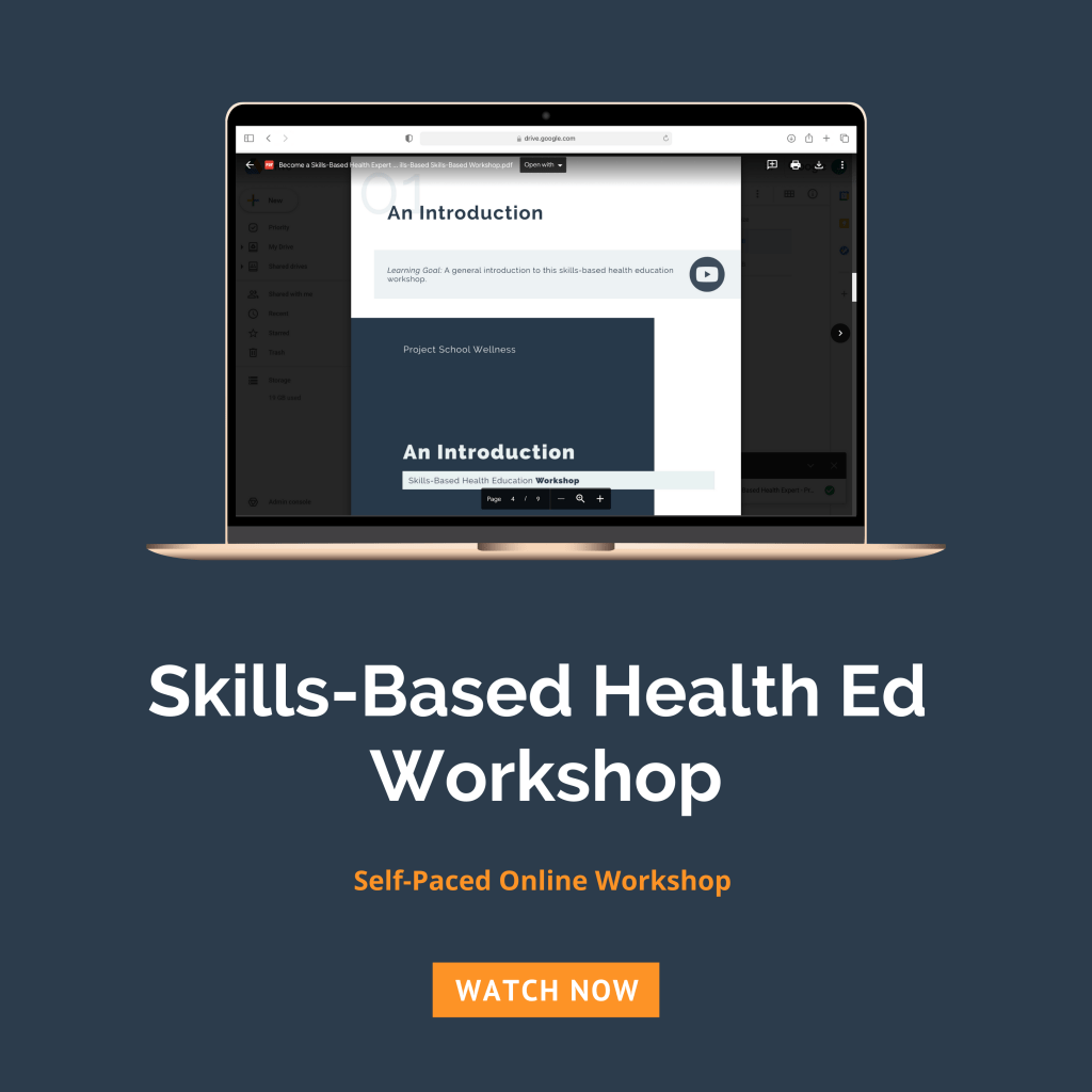Skills-Based Health Education Workshop